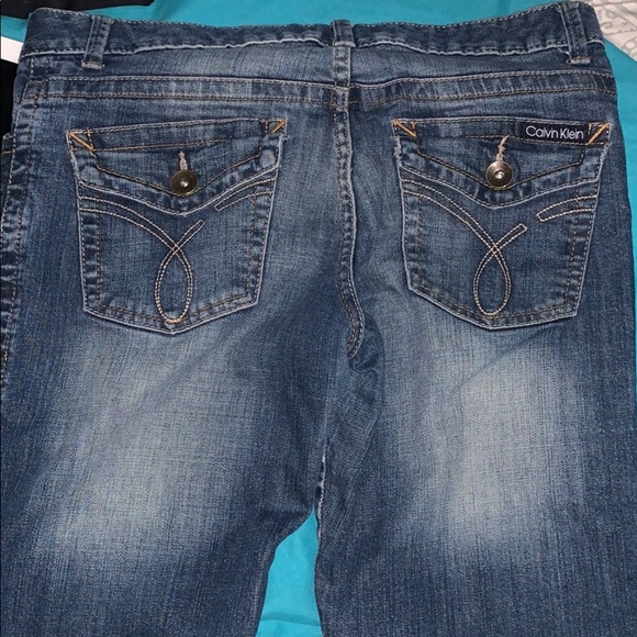 Calvin Klein 10 boot cut jeans - Picture 4 of 7